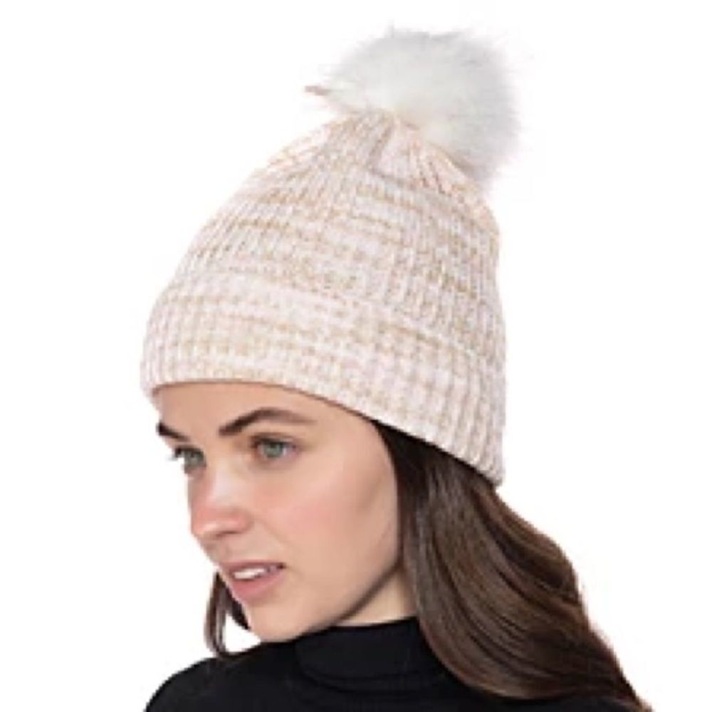 NWT Style & Co Space-Dye Ribbed Beanie